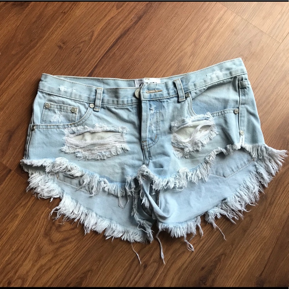One teaspoon cut offs